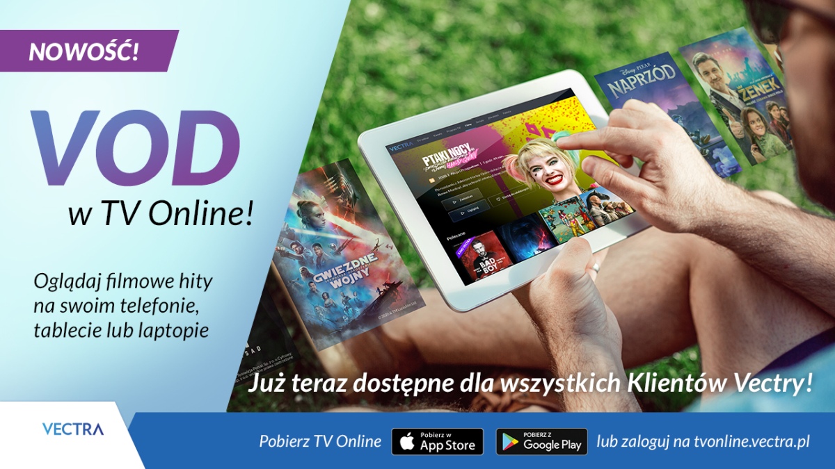 Vectra VOD także w TV Online