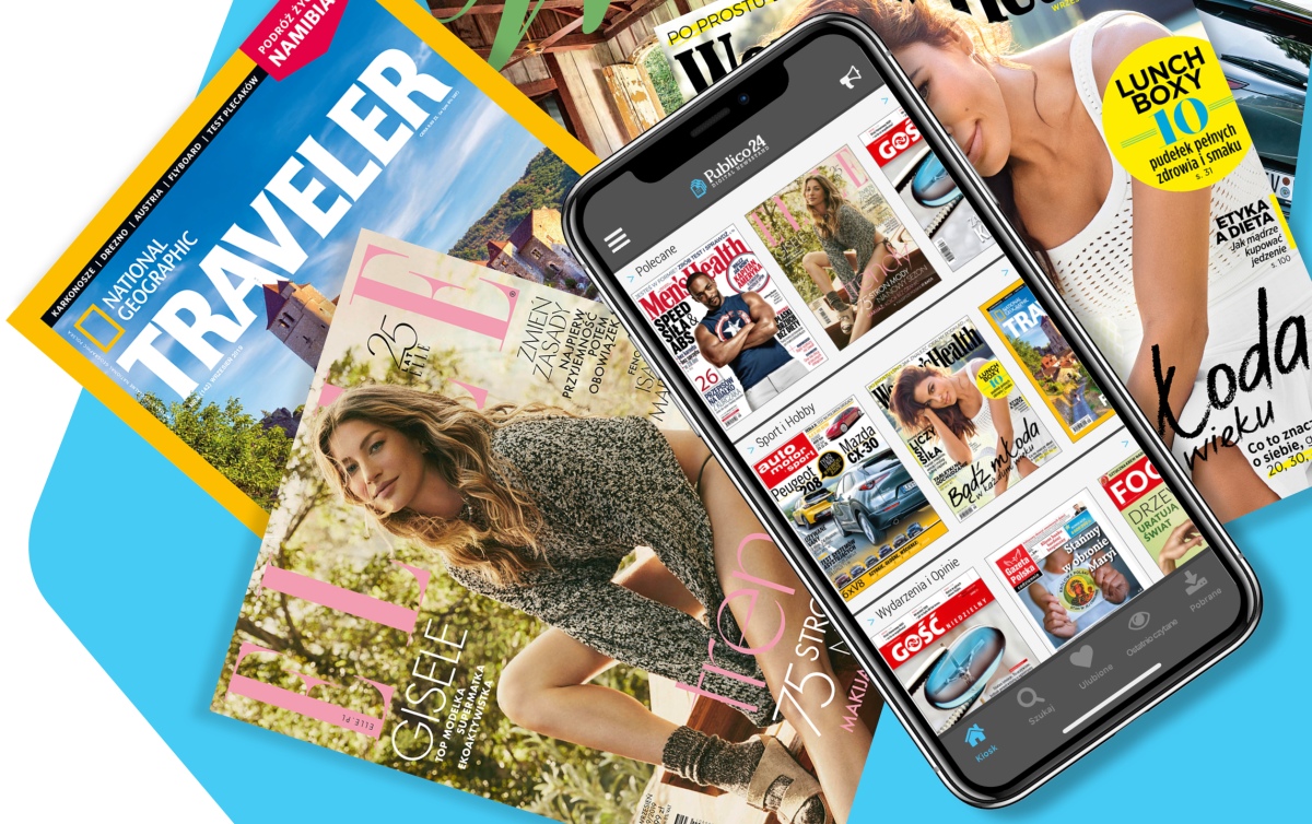 Opłaty za dostęp do gazet i czasopism w Publico24 Newsstand doliczysz do rachunku w Plusie