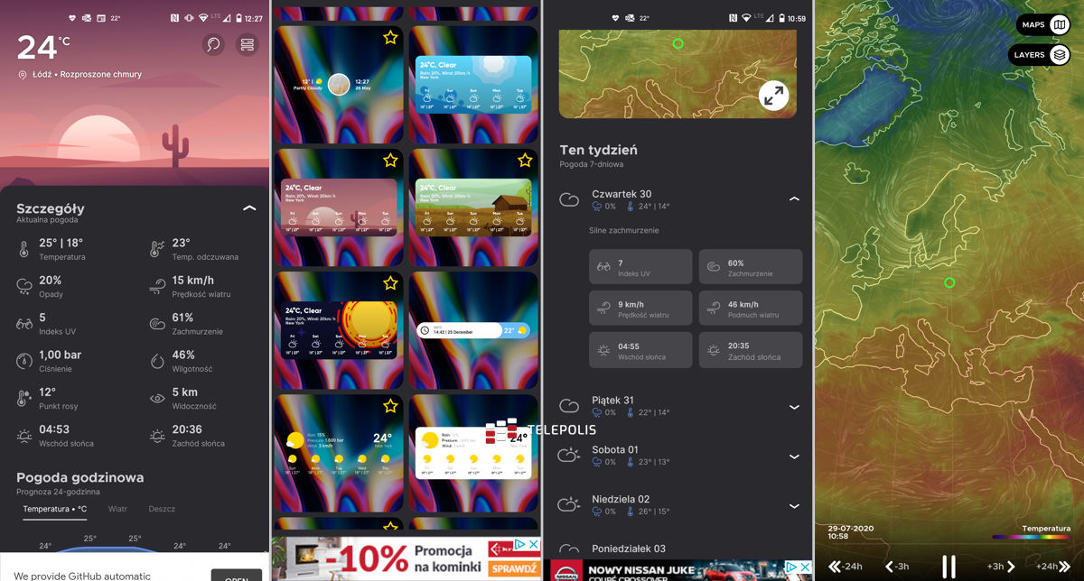 Gdzie jest burza? Dobre aplikacje z Google Play odpowiedzą na to pytanie