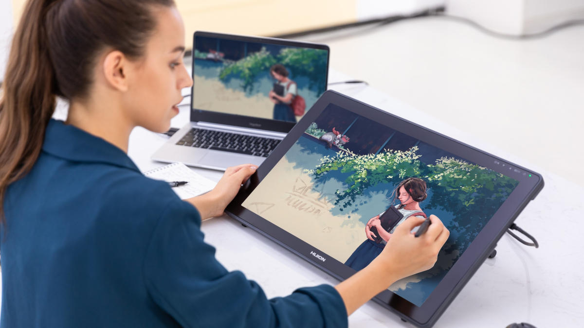 Huion prezentuje tablety graficzne dla artystów: Kamvas 22 i Kamvas 22 Plus