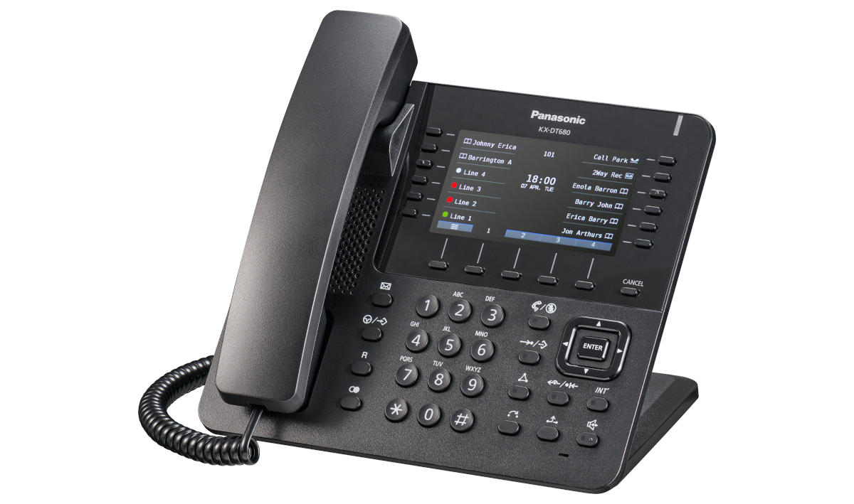 Panasonic KX-DT680 i KX-DT635 - nowe cyfrowe telefony biurkowe