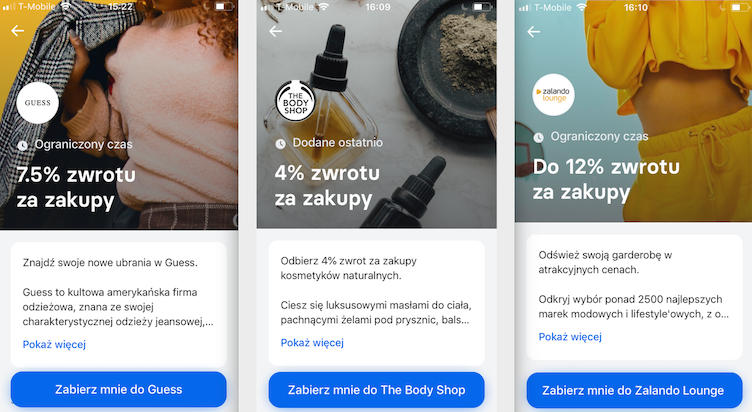 Revolut wprowadził w Polsce funkcję Rewards, czyli rabaty wybranych marek