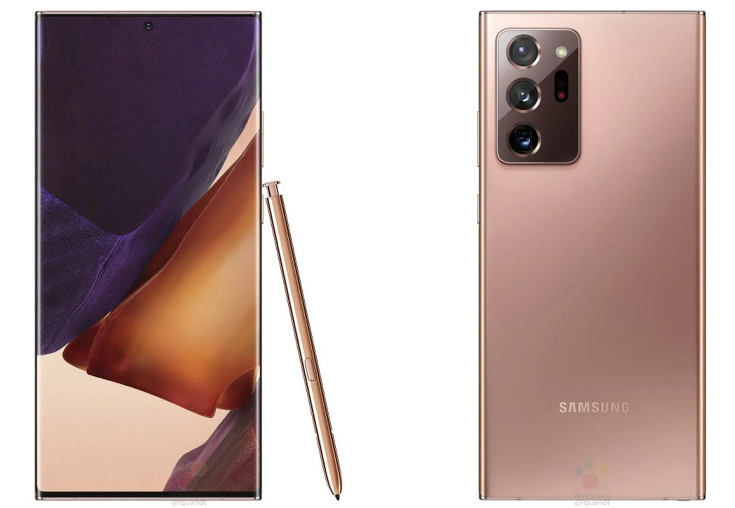 Galaxy Note20 Ultra: wyciekła pełna specyfikacja. Exynos 990, ekran 120 Hz z Gorilla Glass 7, Project xCloud