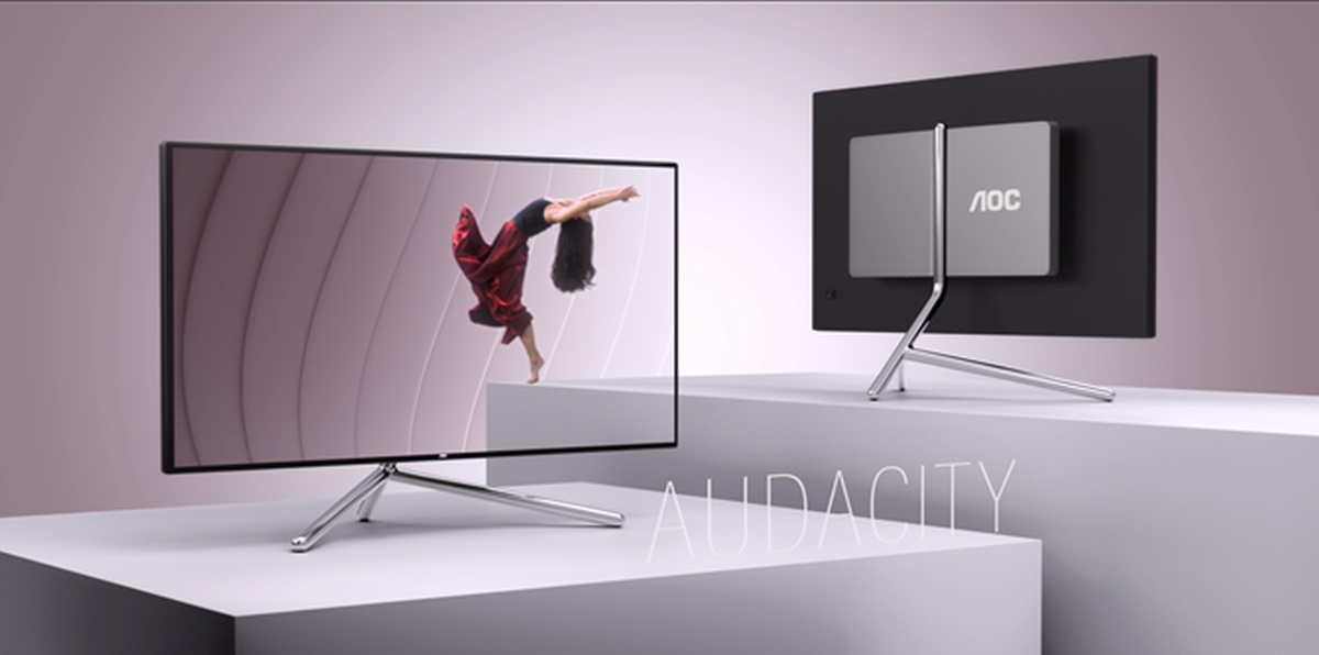 AOC U32U1 debiutuje w Polsce. Monitor jest efektem współpracy z Studio F. A. Porsche