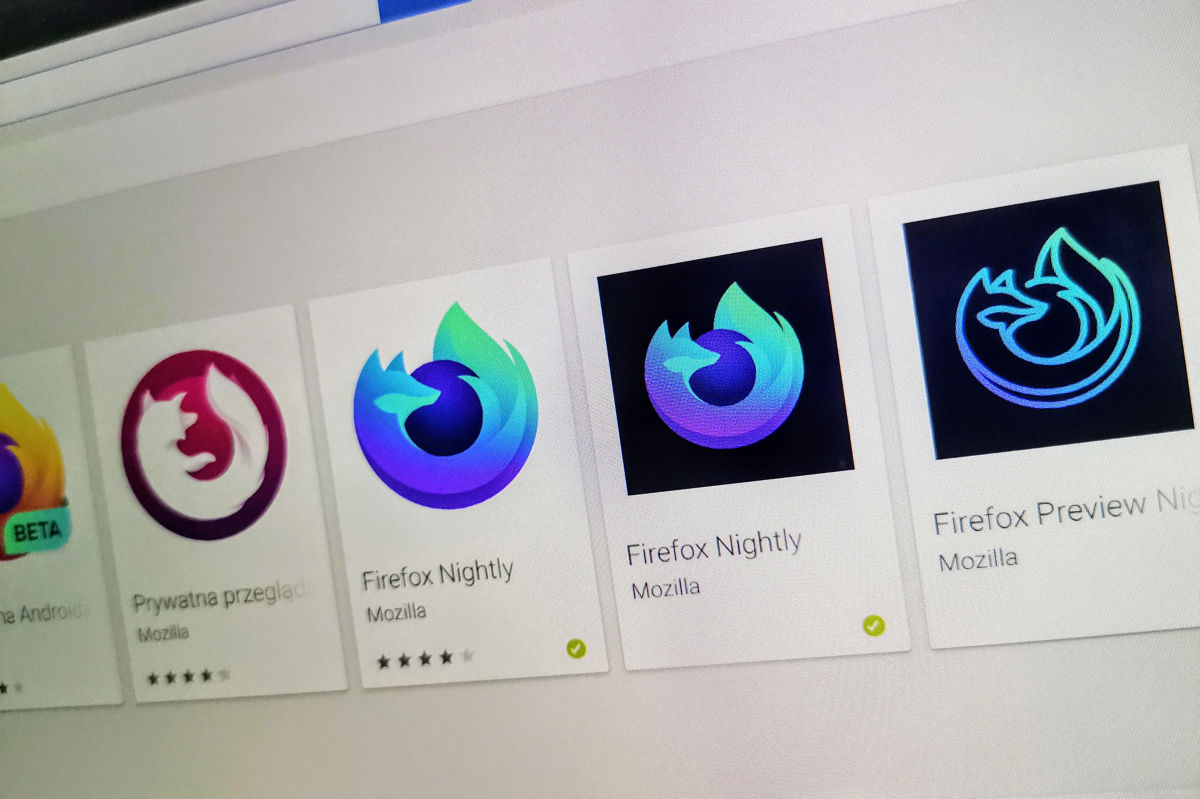 Firefox Preview zniknie z Google Play. Teraz to Firefox Nightly