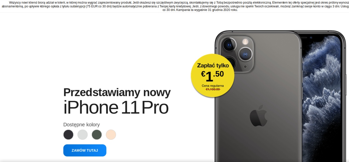 Orange rozdaje iPhone'y z okazji rocznicy 32-lecia? Nie, to fałszywa loteria