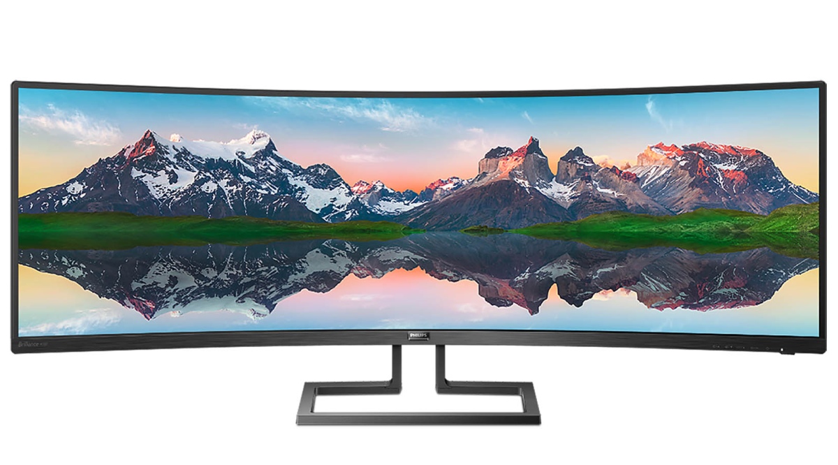 Philips 498P9 - nowy zakrzywiony monitor z panelem 32:9