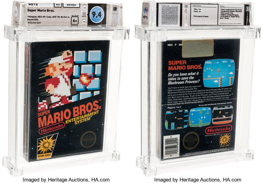 Super Mario Bros. pobił własny rekord. Kartridż poszedł za 450 tysięcy złotych