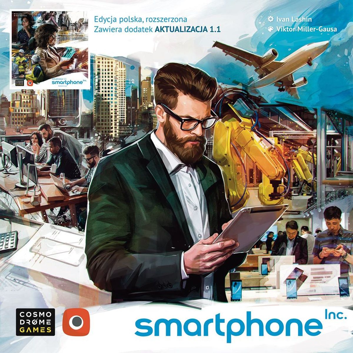 Smartphone Inc. - dowiedz się, jak to jest zarządzać spółką produkującą telefony