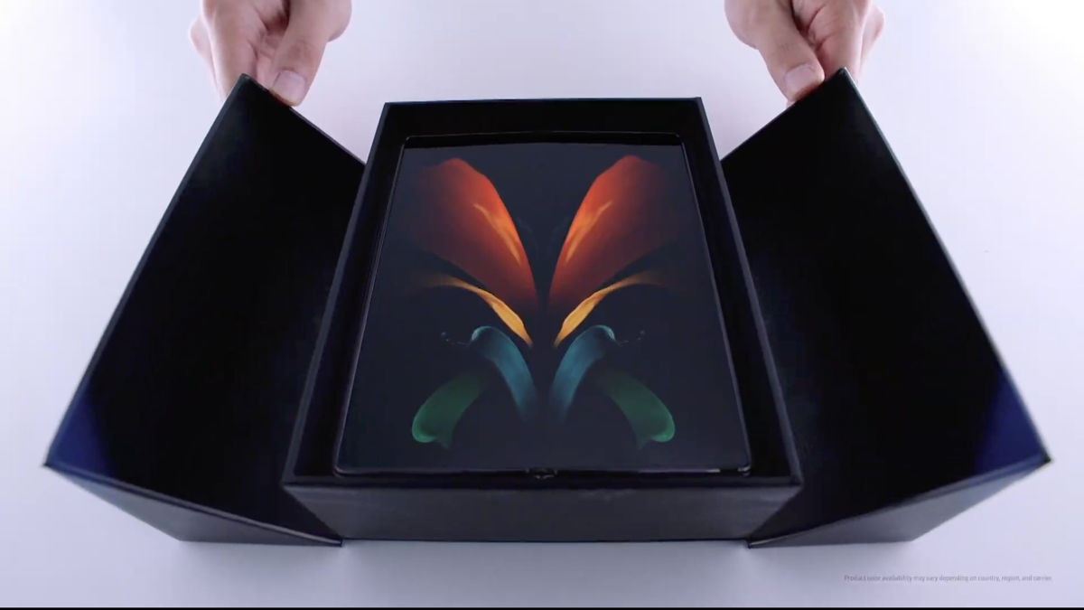 Galaxy Unpacked: Samsung pokazuje nowego składaka, model Galaxy Z Fold2
