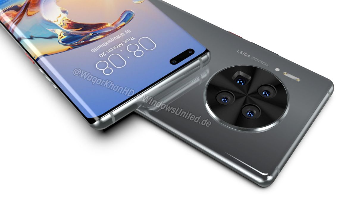 Huawei Mate 40 Pro na nowych renderach