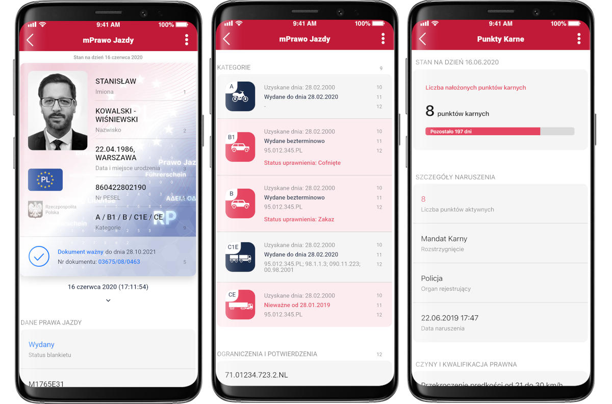 Prawo jazdy w telefonie przyjęte przez Sejm, wkrótce dostępne dla każdego. Jest też licznik punktów karnych