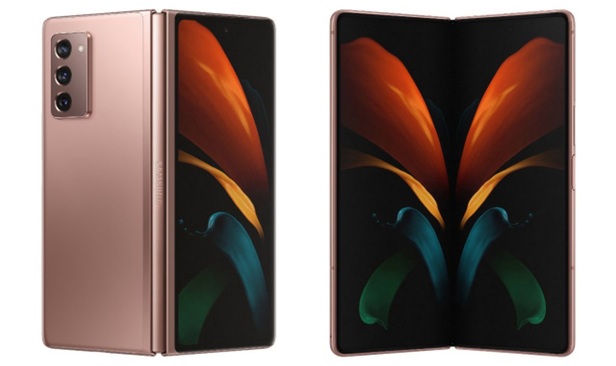 Tak wygląda Samsung Galaxy Fold 2 w kolorze różowego złota