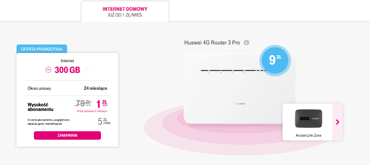 T-Mobile oferta szkolna: laptop za 1 zł na start i 50 GB Internetu za 59 zł miesięcznie