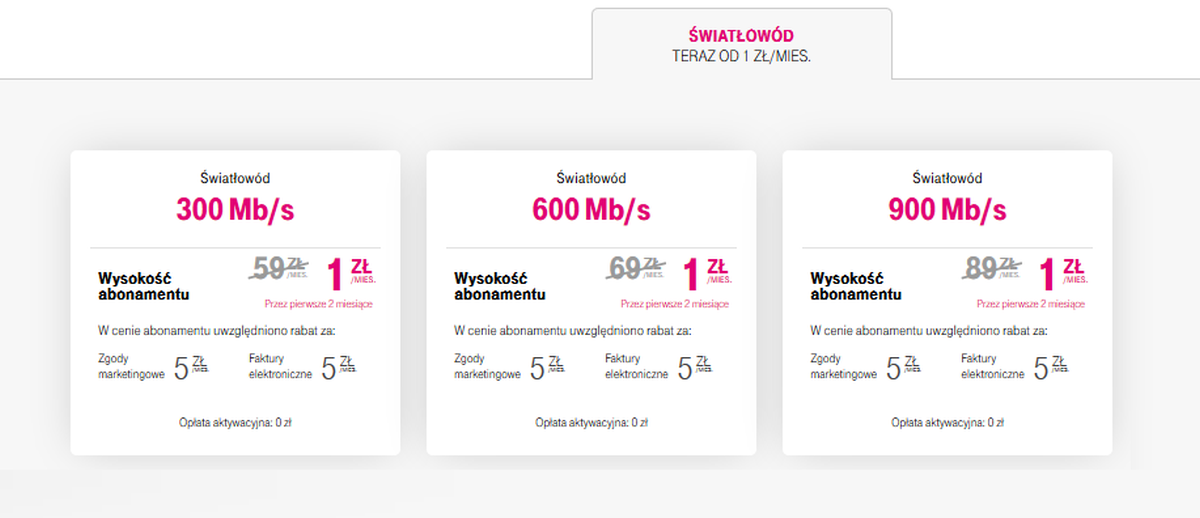 T-Mobile oferta szkolna: laptop za 1 zł na start i 50 GB Internetu za 59 zł miesięcznie