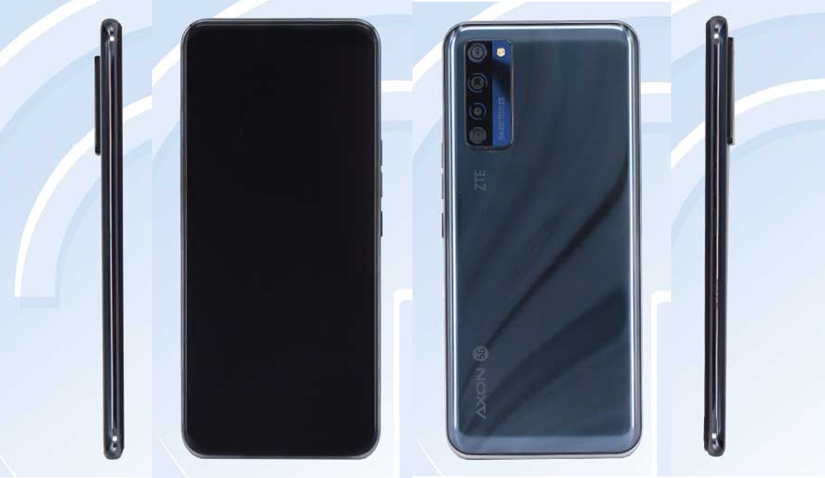TENAA ujawnia specyfikację i wygląd smartfonu ZTE A20 5G z podekranowym aparatem do selfie