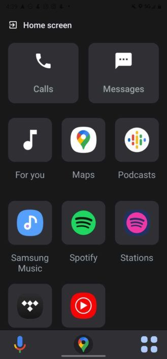 Mapy Google z interfejsem jak w Android Auto?