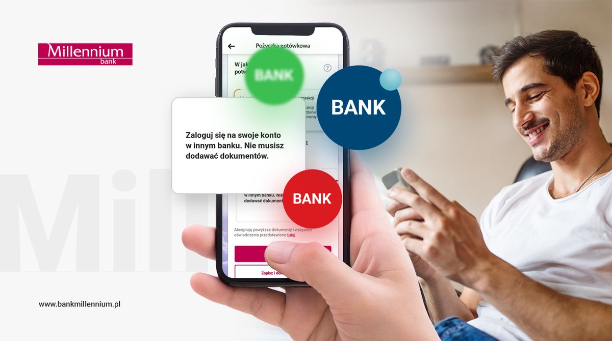 Bank Millennium dodał Inteligo do usługi potwierdzenia dochodu z wykorzystaniem logowania do innego banku