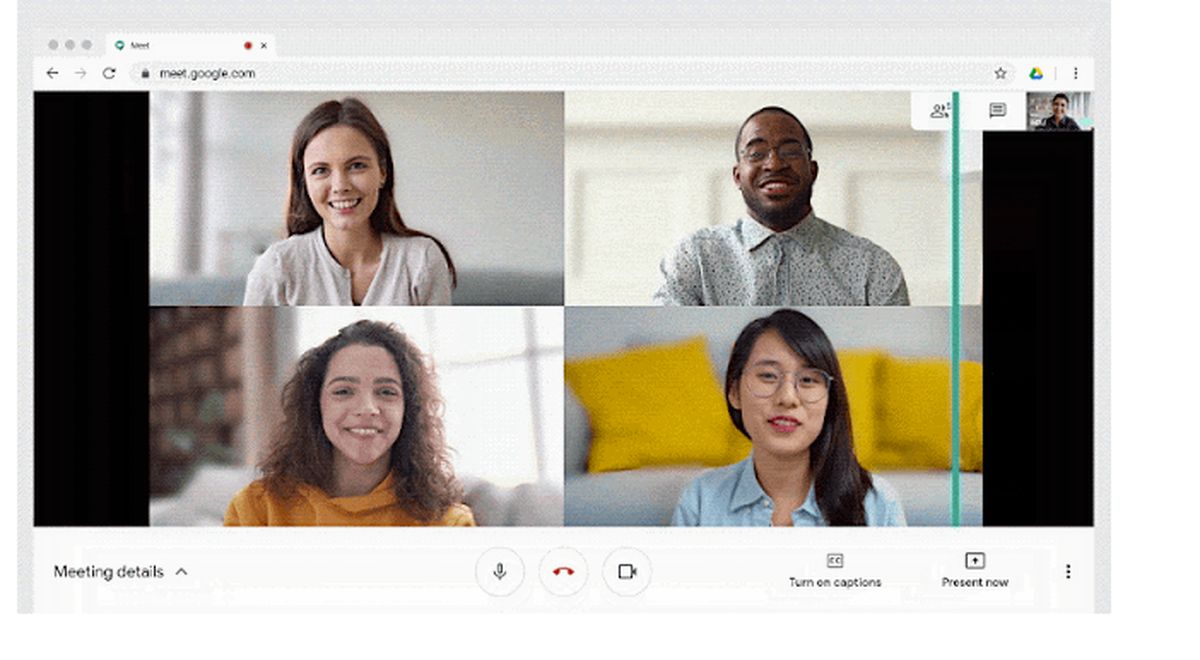 Google Meet - wprowadzono możliwość rozmowy 49 osób
