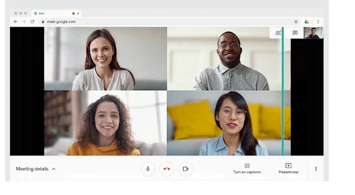 Google Meet - wprowadzono możliwość rozmowy 49 osób
