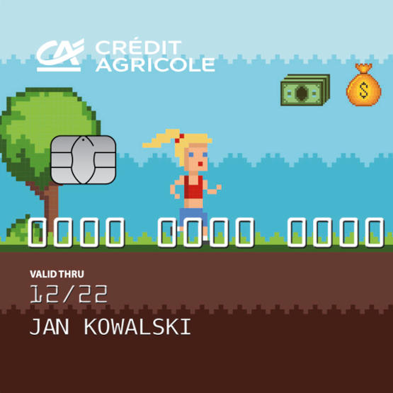 Credit Agricole ze specjalną ofertą dla graczy. Zobacz, jak wyglądają karty!