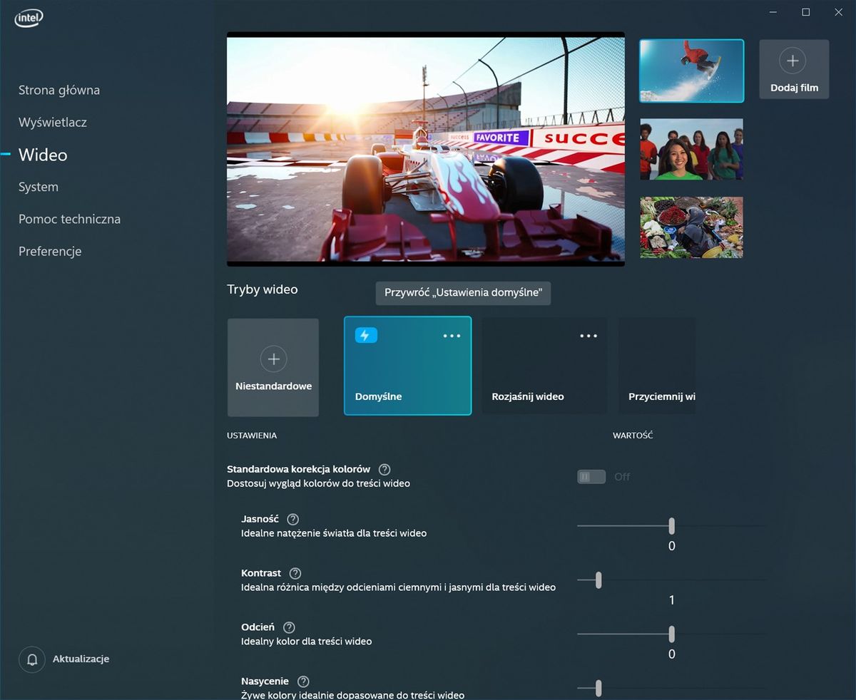 Windows 10: Intel publikuje aktualizacje sterowników i Centrum Sterowania Grafiką