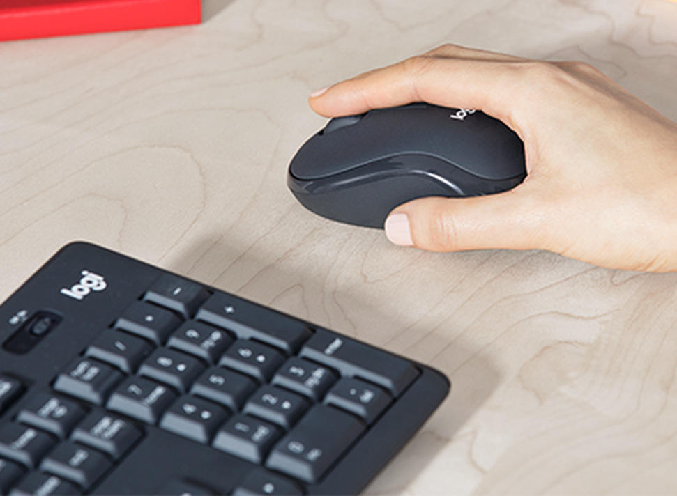 Nowa, bezgłośna wersja zestawu klawiatura + mysz Logitech MK295 Silent Wireless Combo