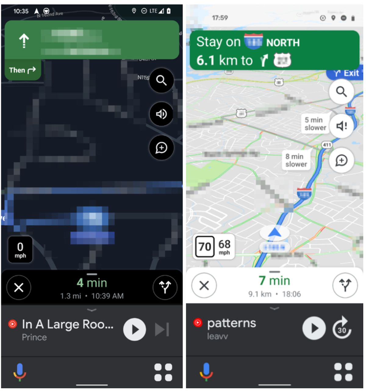 Mapy Google z interfejsem jak w Android Auto?