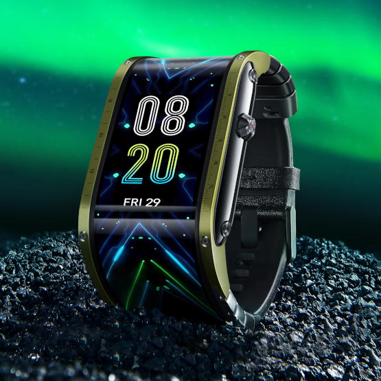 Smartwatch z 4-calowym, elastycznym ekranem. Wkrótce zadebiutuje Nubia Watch