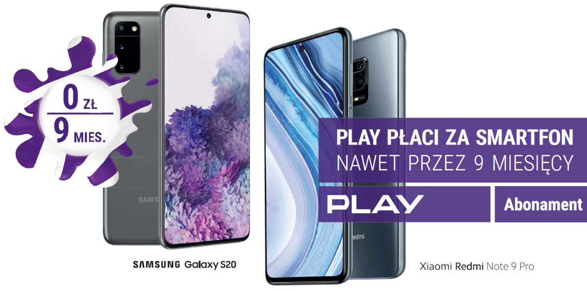Play zachęca do przenoszenia numerów. Zapłaci nawet 9 rat za smartfon