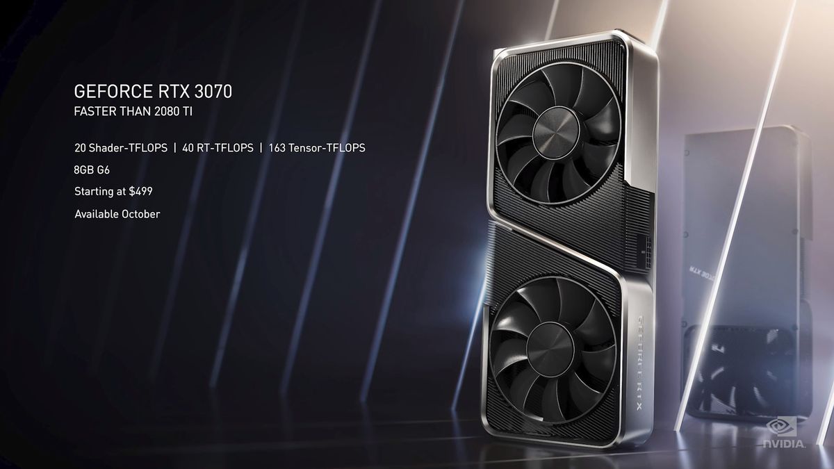 Nvidia pokazała rodzinę topowych kart RTX30
