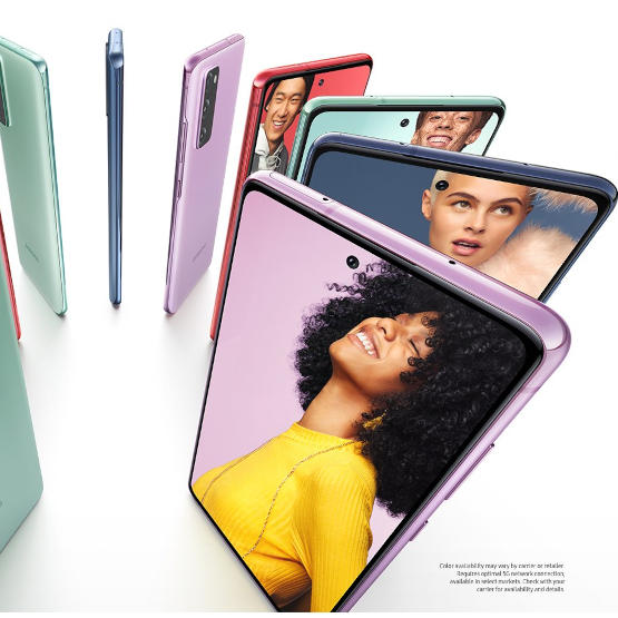 Galaxy S20 FE 5G: strona Samsunga potwierdza specyfikację modelu Fan Edition