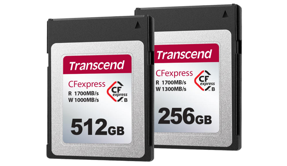 Transcend wprowadza kartę pamięci CFexpress 820 typu B dla profesjonalnych fotografów