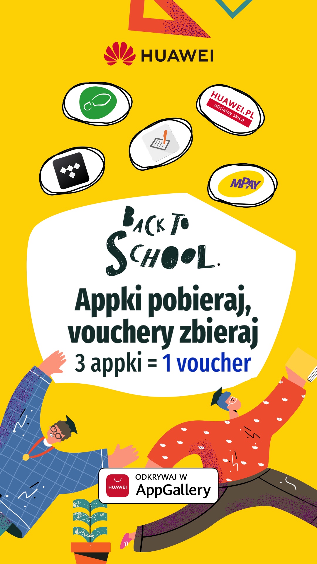 Promocja Huawei: 5 nowych kuponów za pobranie aplikacji z AppGallery