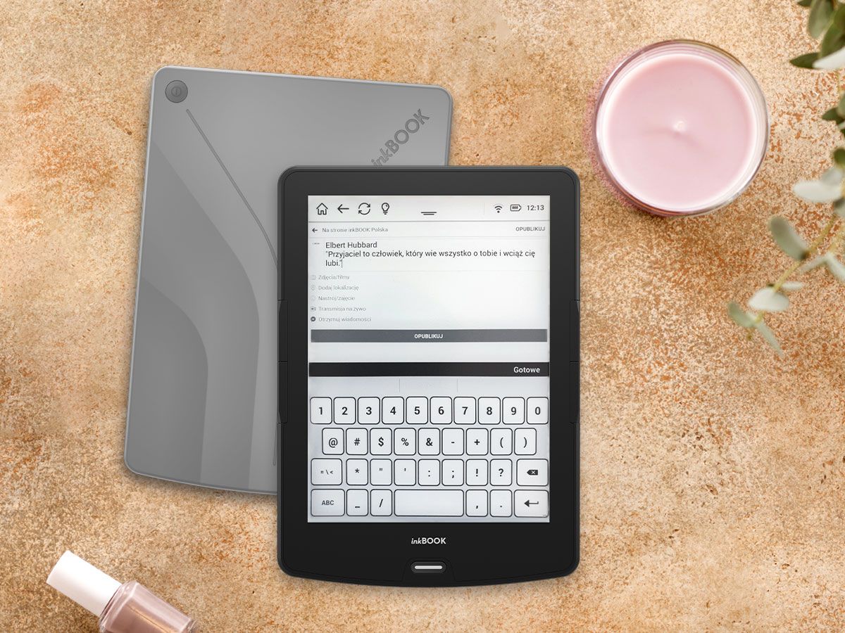 inkBOOK Calypso z obsługą Facebooka