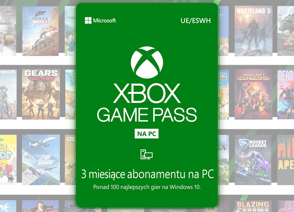Xbox Game Pass na PC w formie 3-miesięcznej subskrypcji trafia do sprzedaży