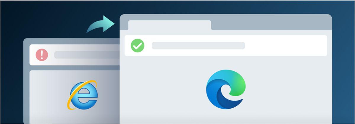 Internet Explorer przekieruje do... Edge