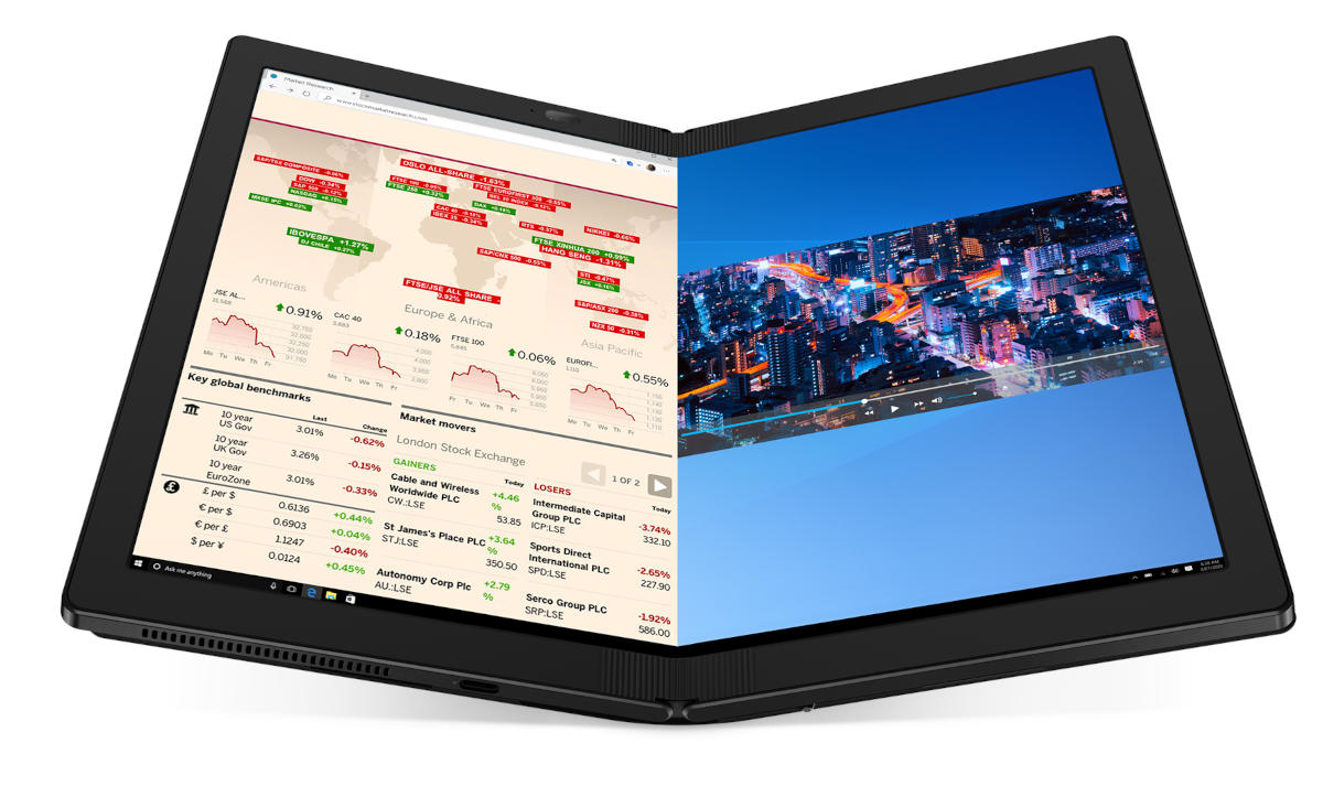 Lekki Lenovo ThinkPad X1 Nano zaprezentowany. Składany ThinkPad X1 Fold w przedsprzedaży