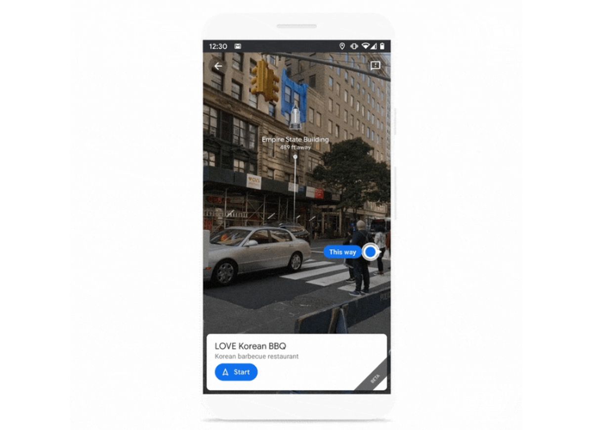Google Maps otrzymują ciekawe ulepszenia w Live View