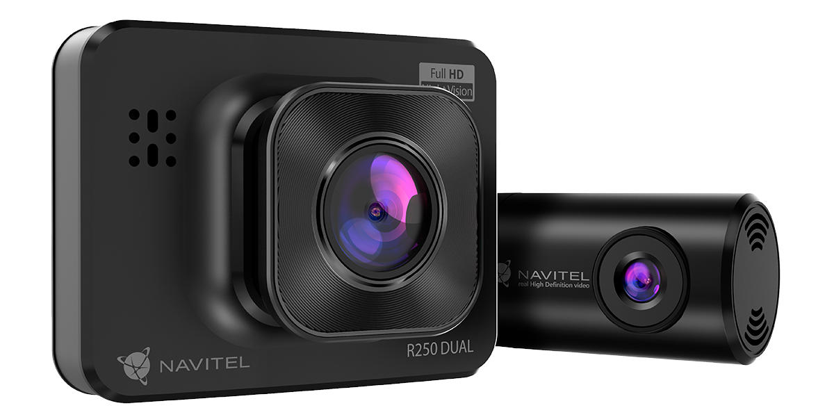 Navitel R250 DUAL – rejestrator z podwójnym nagrywaniem i trybem nocnym