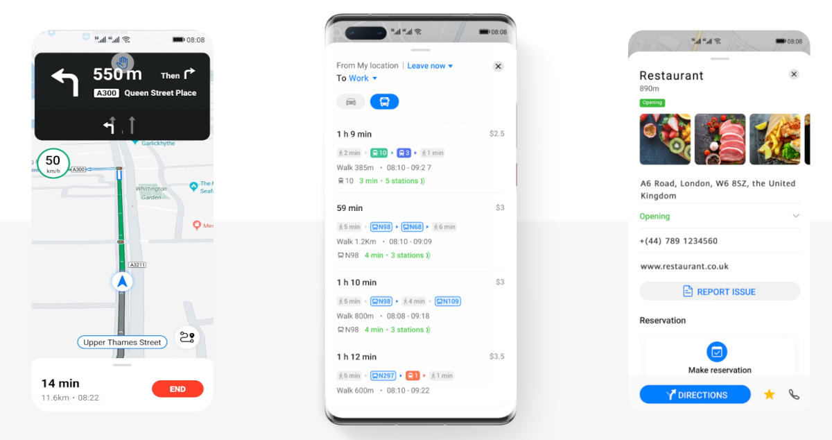 Google Maps jest skończone, Huawei ma nawigację Petal Maps!
