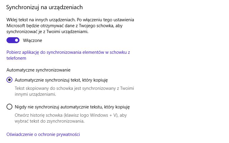 Windows 10 otrzyma Cloud Clipboard, czyli schowek w chmurze