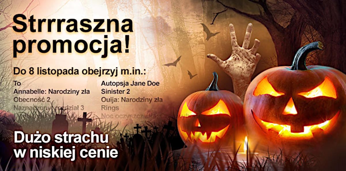 Orange już się szykuje na Halloween. Rusza Strrraszna promocja na VOD w Telewizji Orange