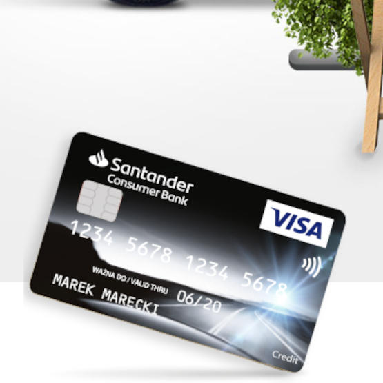 Santander Consumer Bank sypie bonusami dla posiadaczy Visa TurboKARTY