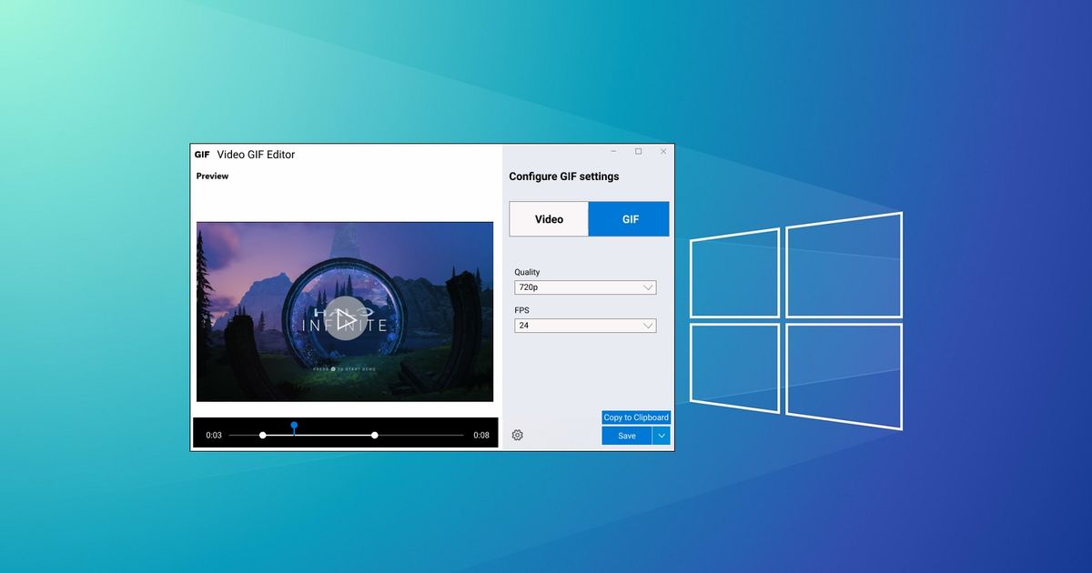 Windows 10 może otrzymać narzędzie do tworzenia GIF-ów