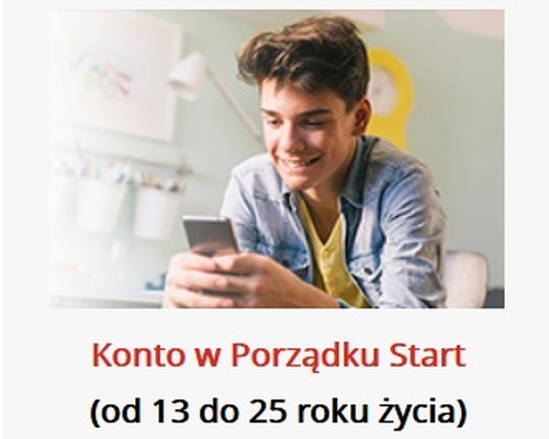 Konto w Porządku Start to odpowiedź Banku Pocztowego na potrzeby nastolatków