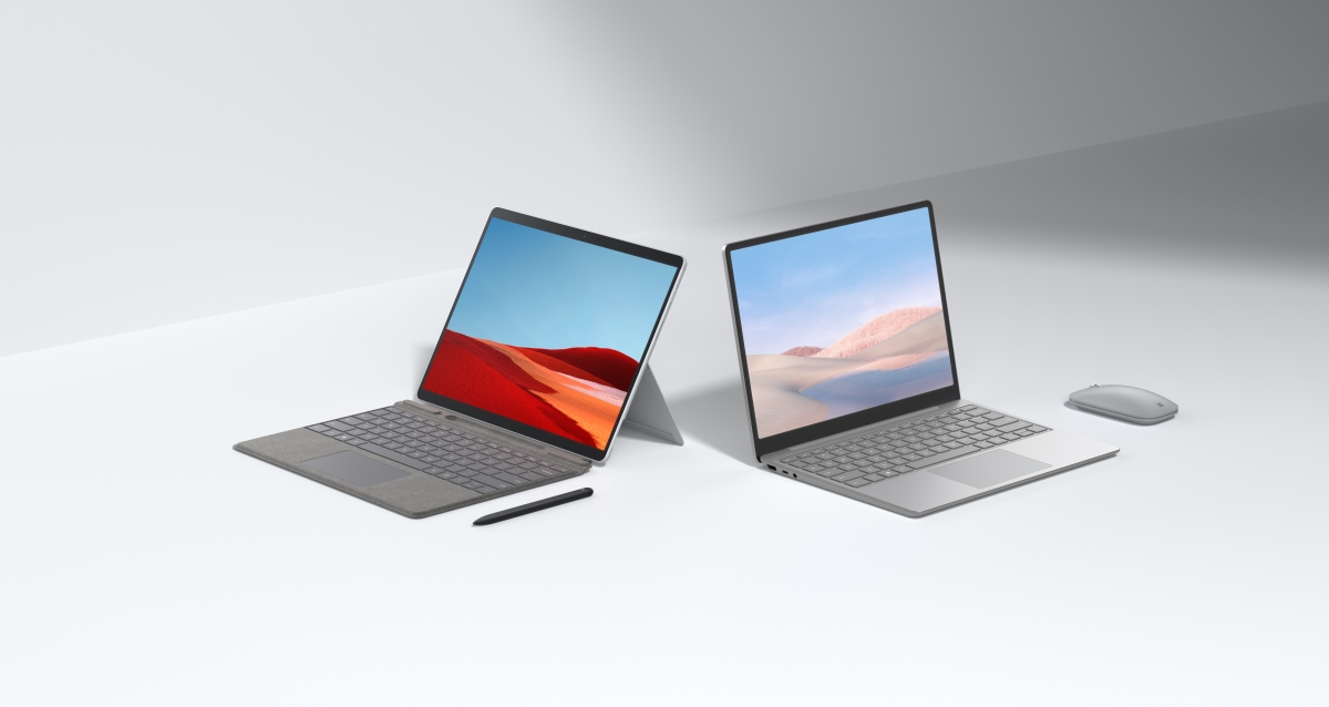 Microsoft prezentuje: Surface Laptop Go i nowy Surface Pro X