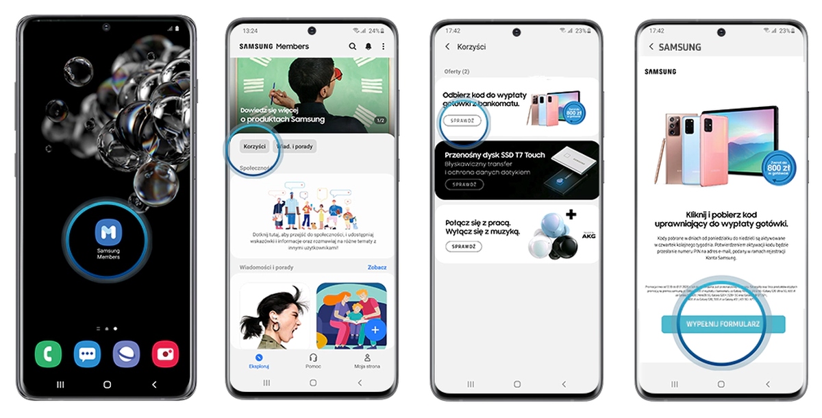 Promocja Samsung: kup wybrany produkt Galaxy i odbierz nawet 800 zł w gotówce