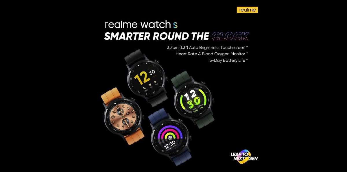Realme Watch S pojawi się 2 listopada