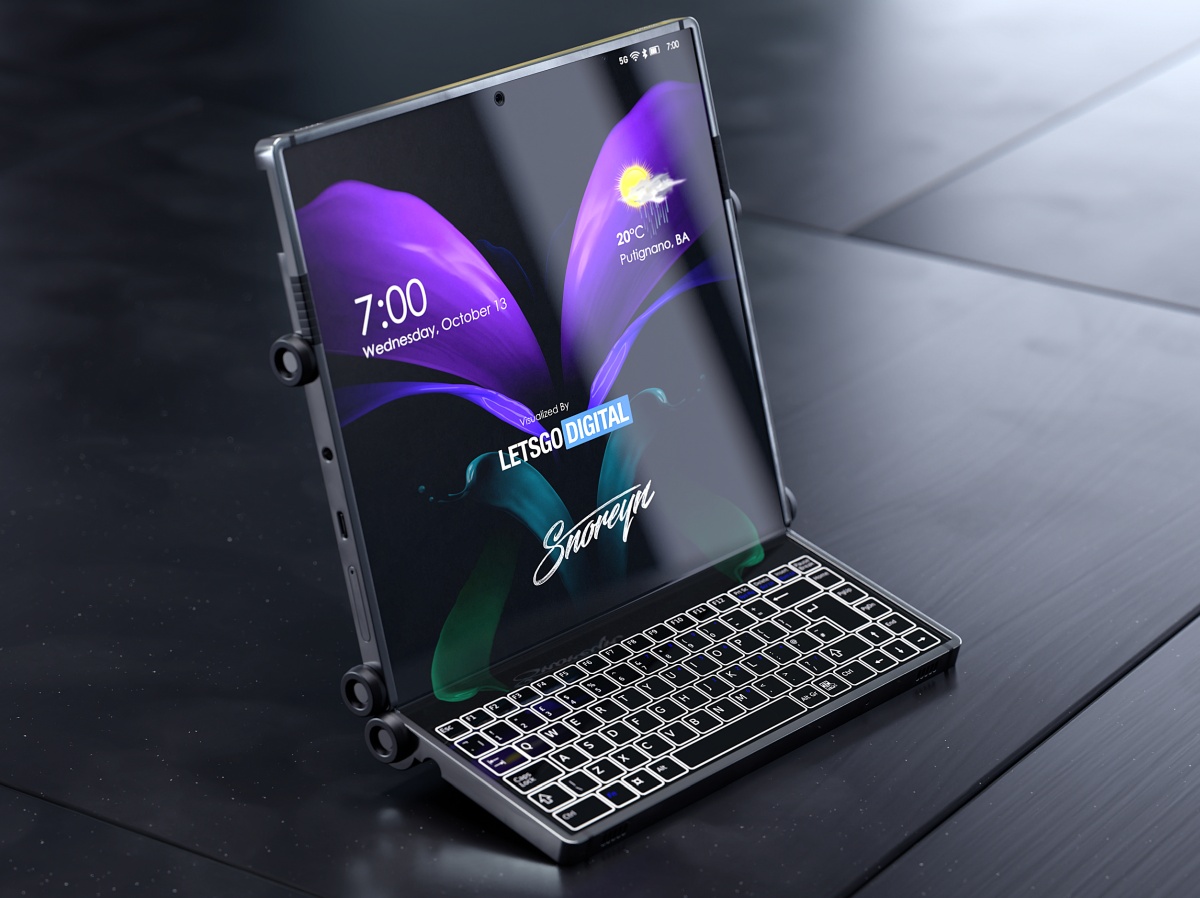 Samsung ma patent na podwójnie składany smartfon
